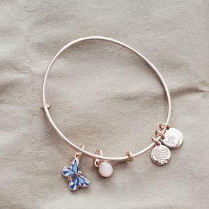 Rose gold Butterfly Alex and Ani Bracelet